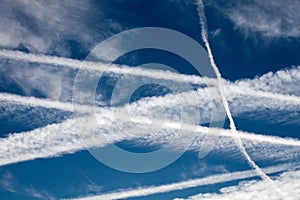 Aircraft Vapour Trails