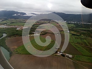 aircraft window view