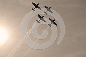 Aircrafts formation