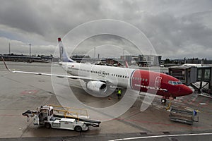 Aircrafts at Oslo Gardermoen International Airport