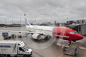 Aircrafts at Oslo Gardermoen International Airport