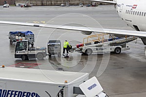 Aircrafts at Oslo Gardermoen International Airport