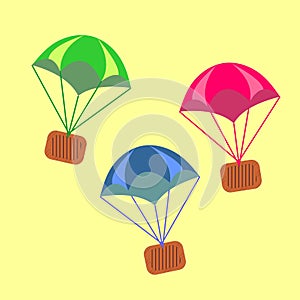 Airdrop vector illustration Design