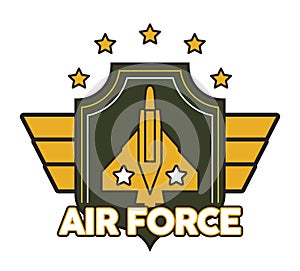airforce shield and stars
