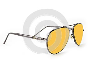 Airforce sun glasses on a white background