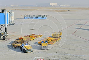 Airfreight at the airport photo