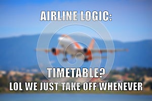Airline logic joke