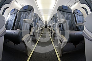 Airliner seats rows 012