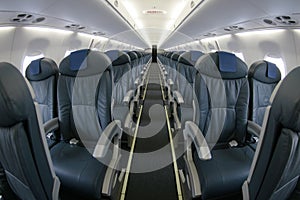 Airliner seats rows 018