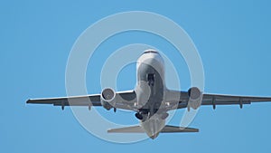 Airplane climbing after take-off