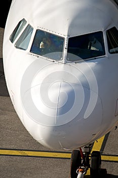 Airplane cockpit (nose)