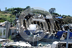 Airplane crash