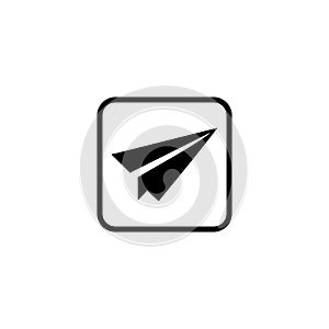 Airplane icon vector design symbol illustration