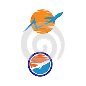 Airplane icon vector illustration design