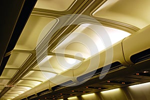 Airplane interior
