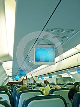 Airplane interior