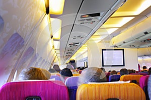 Airplane interior