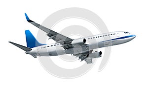 Airplane isolated on img