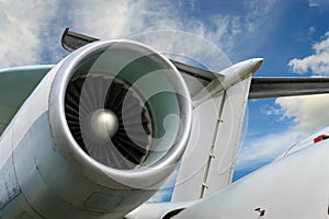 Airplane jet engine