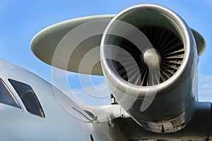 Airplane jet engine
