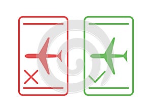 Airplane mode symbol