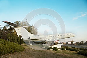 Airplane monument in Chisinau