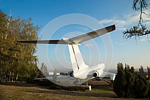 Airplane monument in Chisinau