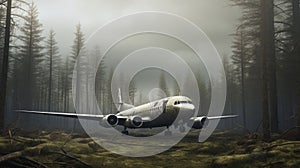 Airplane Parked In Forest A Stunning Environmental Portraiture By Andreas Rocha