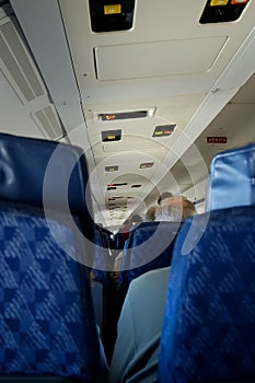 Airplane Passenger View