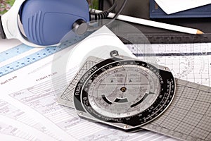 Airplane pilot equipment