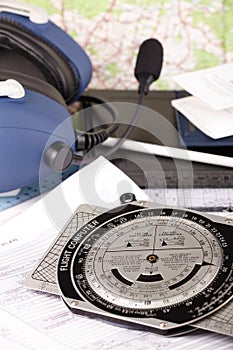 Airplane pilot equipment