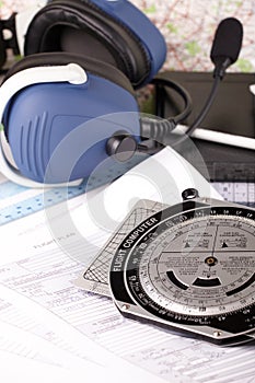 Airplane pilot equipment