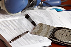 Airplane pilot equipment