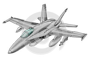 Airplane PNG Transparent background ,F18 Hornet with cloud camo body color