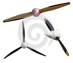 Airplane propeller photo
