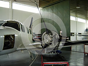 Airplane repair photo
