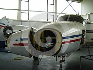 Airplane repair photo