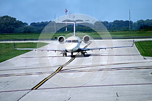 Airplane on Runway