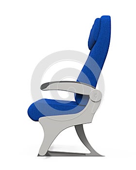 Airplane Seats Isolated