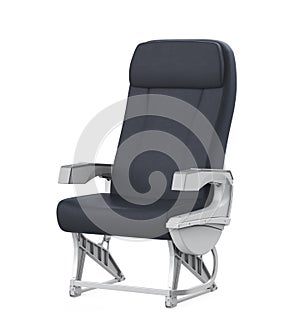 Airplane Seats Isolated