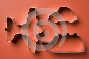 Airplane Shaped Cookie Cutters