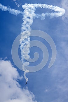 Airplane smoke sensation