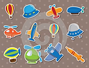 Airplane stickers