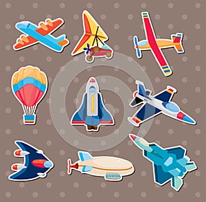 Airplane stickers