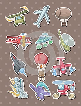 Airplane stickers