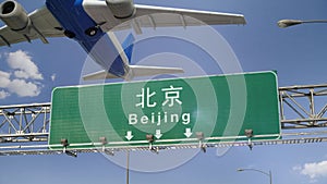 Airplane Take off Beijing