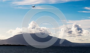 Airplane taking off | Mount Isabel de Torres