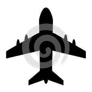 Airplane vector icon