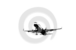 Airplane vector illustration