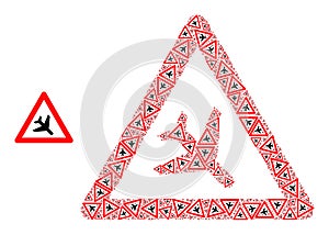 Airplane Warning Fractal Collage of Airplane Warning Items photo